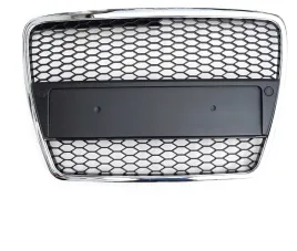 audi-a6-c6-04-08-grill-atrapa-rs-look-chrom-ramka-srodek-czarny
