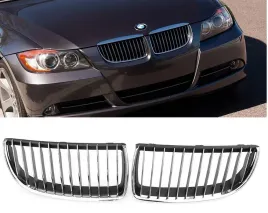 bmw-e90-e91-04-08-grill-kratki-nerki-chrom-chrom