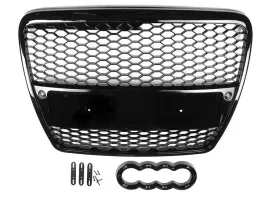 grill-gril-atrapa-audi-a6-c6-04-08-polysk-rs-look