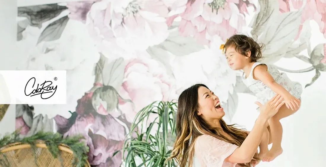 tapeta-scienna-czarne-geometryczne-serca-250x250cm