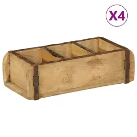 taca-4-szt-brazowy-30-x-14-x-9-cm-lite-drewno-recyklingowe