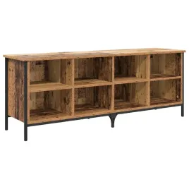 szafka-na-buty-z-polka-stare-drewno-131-x-35-x-50-cm