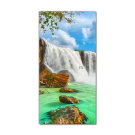 foto-obraz-scienny-grafika-60x120-wodospad-zielen