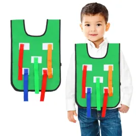 animacje-kamizelka-z-rzepami-gra-5-paskow-zielony