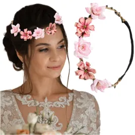 wianek-na-glowe-rozowe-kwiaty-slubny-panienski