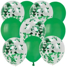 zestaw-balonow-zielony-10-sztuk-konfetti-urodziny
