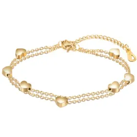 bransoletka-damska-zlota-serca-1-sztuka