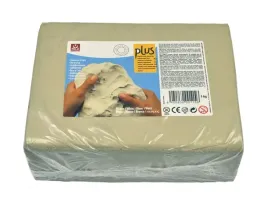 Zdjęcie produktu Glina samoutwardzalna PLUS SIO - 5 kg BIAŁA (naturalna)