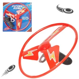 czerwony-zabawkowy-latajacy-dysk-z-wyrzutnia-i-sznurekiem-frisbee-pistolet