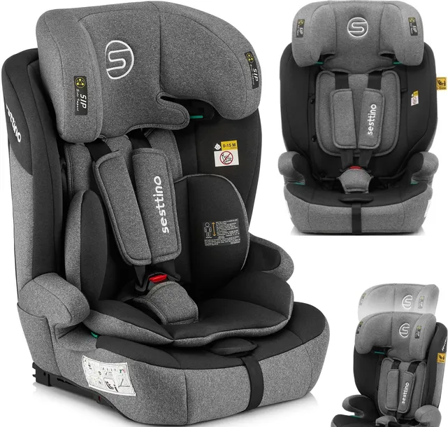 Fotelik Samochodowy Dziecięcy 76-150cm Sesttino Rocker Pro ISOFIX 9-36kg