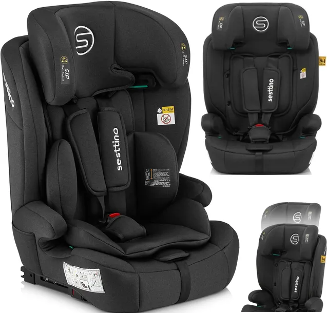 Fotelik Samochodowy Dziecięcy 76-150cm Sesttino Rocker Pro ISOFIX 9-36kg