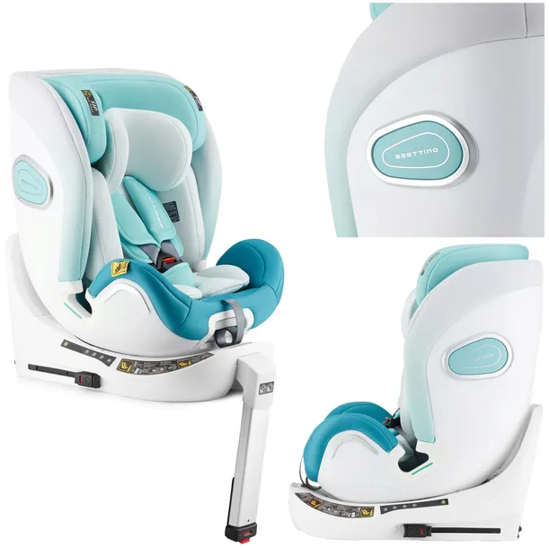 Fotelik Samochodowy i-Size 40-150cm Sesttino Shiver 0-36kg Isofix Stylowy