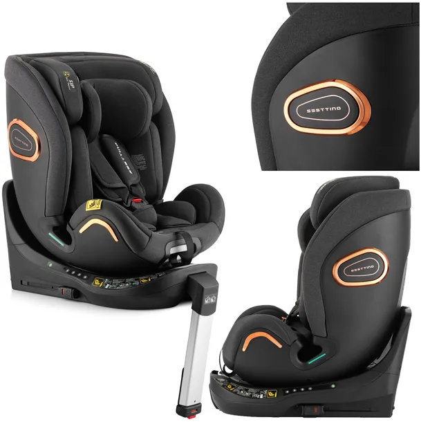 Fotelik Samochodowy Dziecięcy i-Size 40-150 cm Sesttino Shiver 0-36 kg