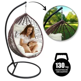 fotel-wiszacy-hustawka-kokon-brazowy-z-jasnymi-poduszkami-kr23br