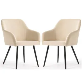 2x-welurowe-krzeslo-tapicerowane-gladkie-bezowe-estelle-czarne-nogi