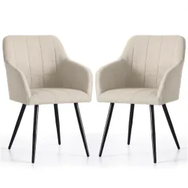 2x-krzeslo-tapicerowane-bezowe-luxano-czarne-nogi-tkanina-lumos