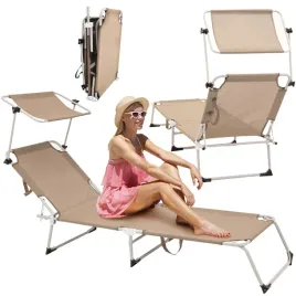 lezanka-ogrodowa-z-daszkiem-skladana-lezak-turystyczny-regulowany-pozycje