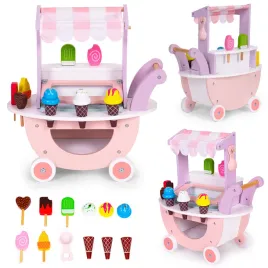 drewniany-wozek-lodziarnia-dla-dzieci-sklep-12-elementow-ecotoys-ecotoys