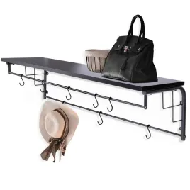 wieszak-scienny-na-ubrania-z-polka-czarna-vilde-879010-5904316446864