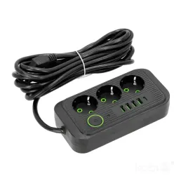 przedluzacz-linea-pro-3gn-4usb-1usb-c-5m-zu-w-czarny-kobi