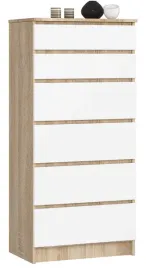 komoda-k60-6sz-clp-dab-sonoma-biala-akord-furniture-factory-op0pk-6dabb