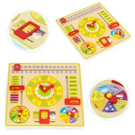 drewniana-tablica-edukacyjna-manipulacyjna-kalendarz-zegar-ecotoys-ecotoys