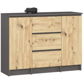 komoda-k100-2d-3sz-pk-grafit-szary-dab-artisan-akord-furniture-factory