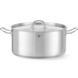 garnek-niski-kitchen-line-z-pokrywka-12-l-sr-320-x-150-h-hendi-836040-h