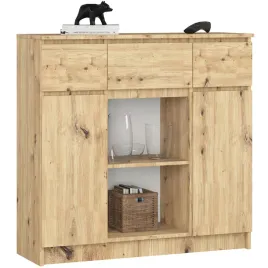 komoda-k100-2d-3sz-1p-pk-dab-artisan-akord-furniture-factory-kommk1002d3s