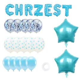 balony-balon-na-chrzest-chlopca-niebieskie-25szt