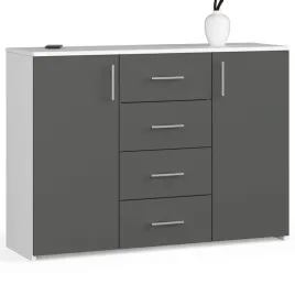 komoda-k-45-110-cm-biala-grafit-szary-akord-furniture-factory-kommk45we