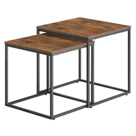 stolik-kawowy-kwadrat-2szt-rustykalny-nogi-czarne-leobert-model-2805