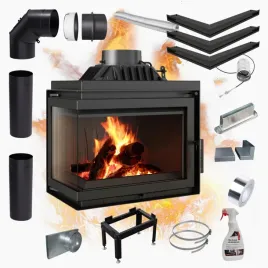 kominek-wklad-kominkowy-narozny-lewy-simple-8kw-kratki-zestaw-rur-fi-200