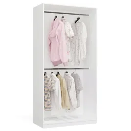 garderoba-szafa-openo-2w-biala-modulowa-regal-z-2-drazkami-do-sypialni