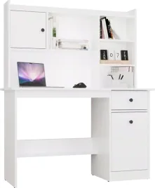 biurko-chester-z-nadstawka-bialy-1-szuflada-szafka-regal-do-pokoju