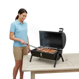 grill-weglowy-lund-przenosny-z-pokrywa-turystyczny-2x-ruszt-stalowy-34x21cm