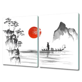 deska-szklo-2x40x52-japonia-tradycyjne-malarstwo