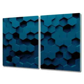 deska-ze-szkla-2x40x52-z-grafika-szesciokat-wzor