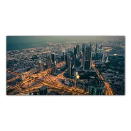 dubai-miasto-noc-100x50-szklo-hartowane-do-kuchni