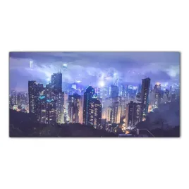 hong-kong-miasto-100x50-panele-szklane-do-kuchni