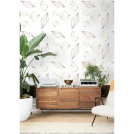 samoprzylepna-fototapeta-zlote-wielokaty-208x146cm