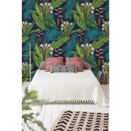 fototapeta-dzungla-i-tropikalne-liscie-416x254-cm