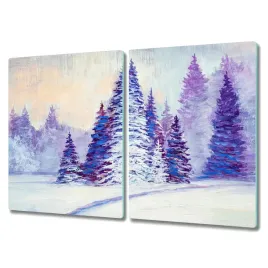 deska-ze-szkla-2x40x52-nowoczesny-zima-las-snieg