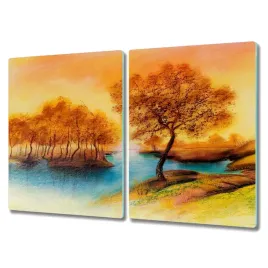deska-do-kuchni-2x40x52-dekor-las-jesien-przyroda