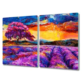 deska-ze-szkla-2x40x52-laka-drzewo-zachod-slonca