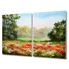 deska-ze-szkla-2x40x52-cm-kwiaty-drzewa-przyroda