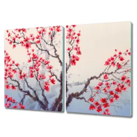 deska-do-kuchni-2x40x52-cm-drzewo-galezie-kwiaty