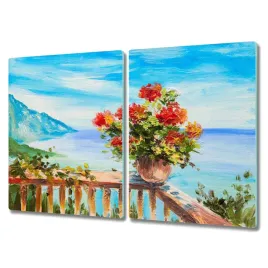 deska-szklo-2x40x52-podkladka-kwiaty-morze-niebo