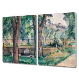 deska-ze-szkla-2x40x52-podkladka-las-drzewa-natura
