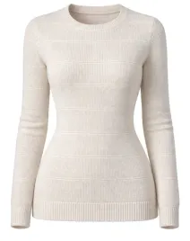 wyprzedaz-damski-sweter-z-blyszczaca-nitka-l-bezowy-vh-246